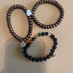 Glass and ceramic bead bundle